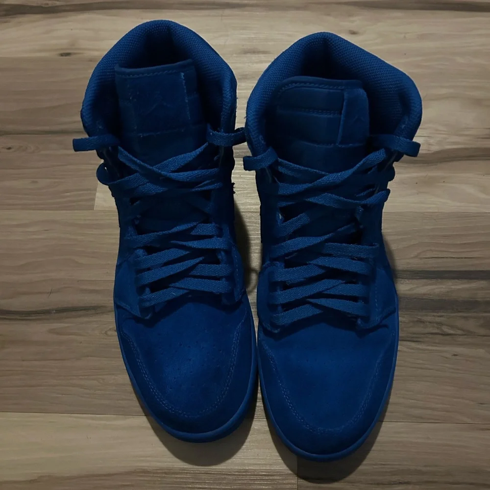 Jordan 1 blue suede - Picture 3 of 4